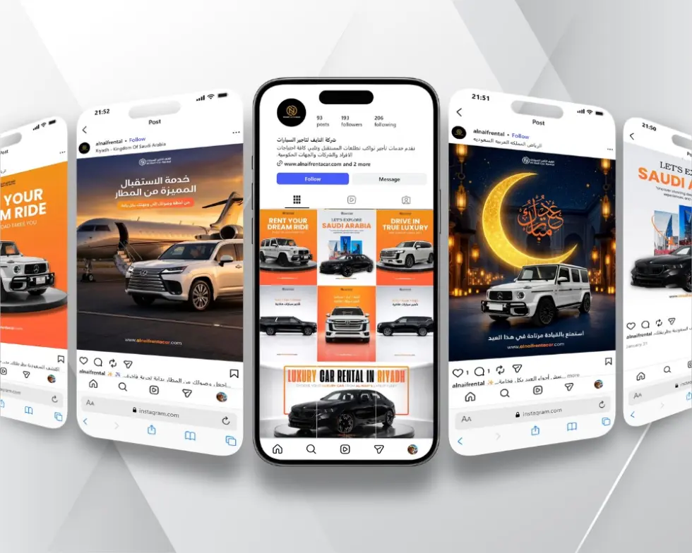 Social media managment client alnai