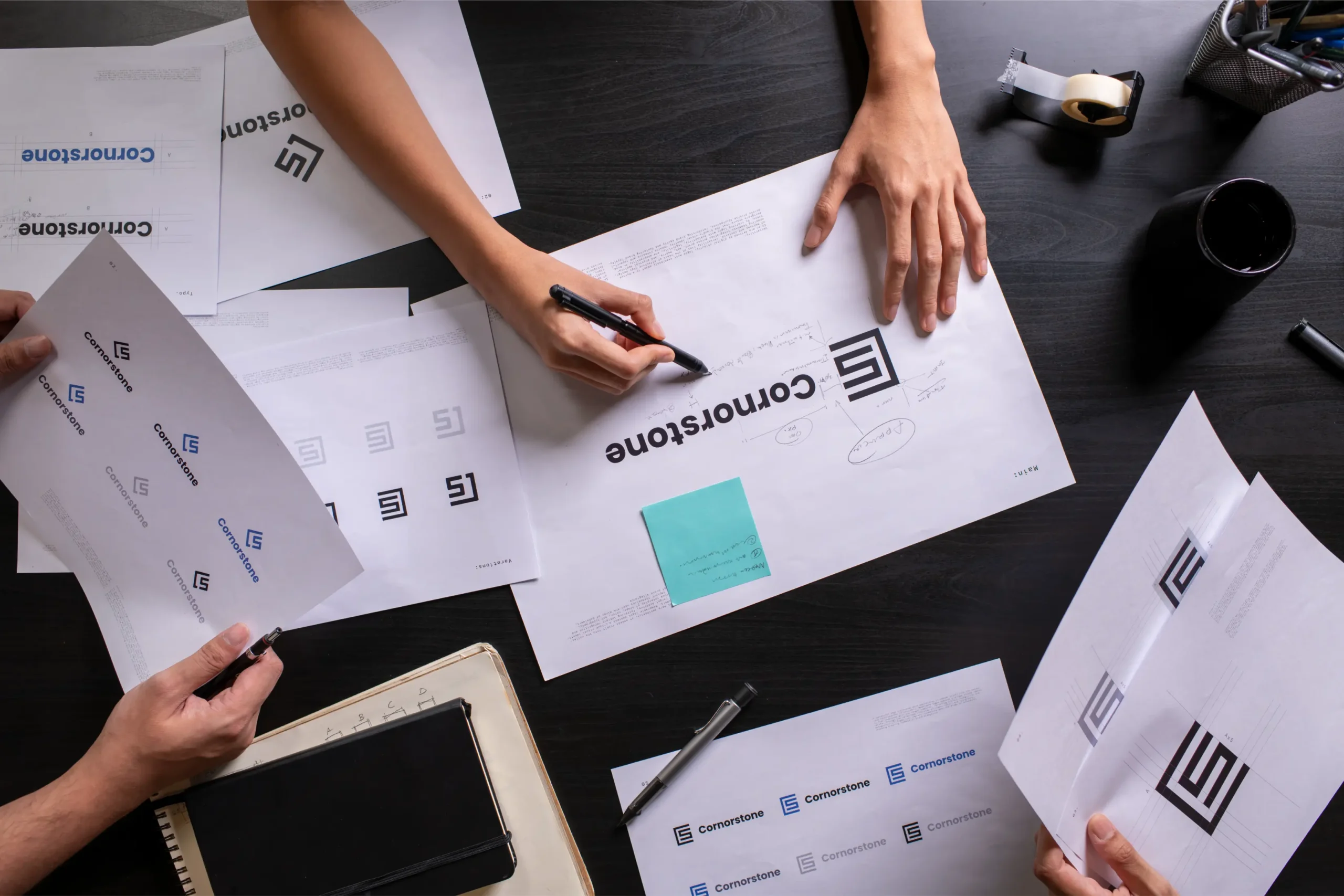 visual identity design for small businesses by Anchor Web Agency