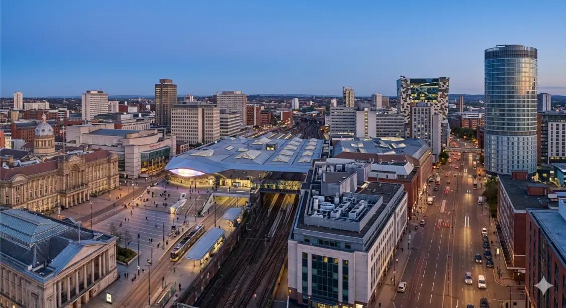 Landscape view of Edgbaston Businesses